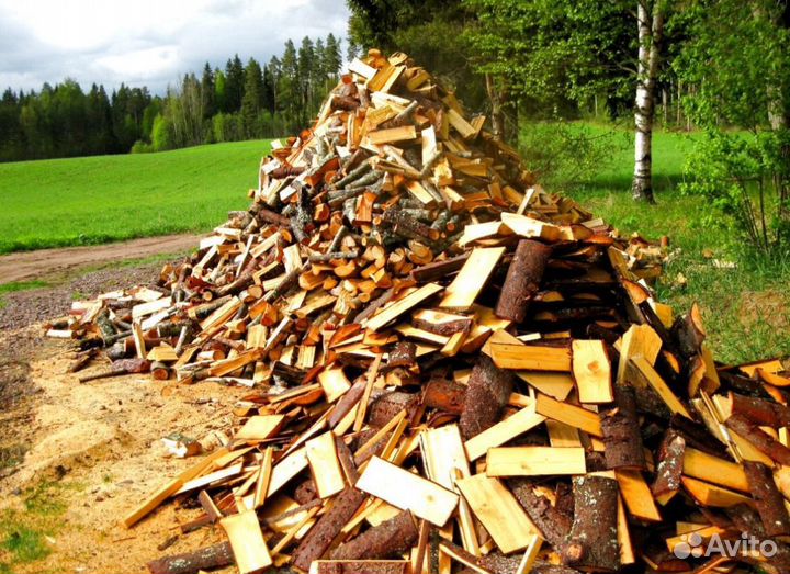 Дрова в чурках