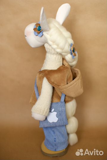 Интерьерная кукла тильда-лошадь