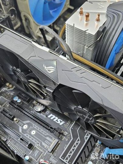 Видеокарта gtx1050 Ti 4gb Asus strix