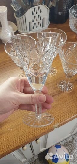 Фужеры СССР хрусталь 1957 год