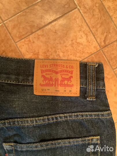 Джинсы levis подростковые