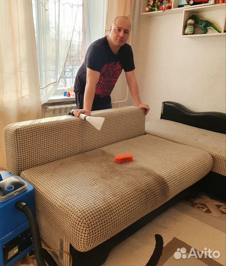 Химчистка мебели, чистка диванов 