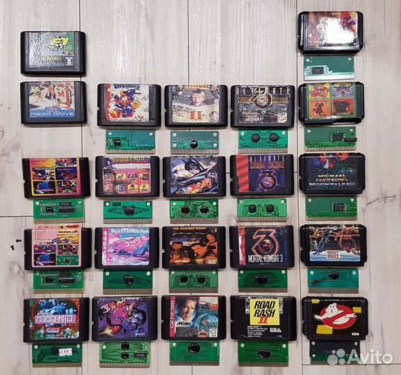 Картриджи Sega (90x-00х годов) Обновление