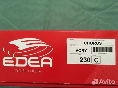 Фигурные коньки edea chorus