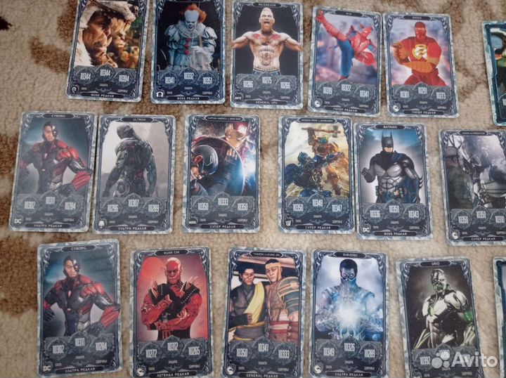 Карточки мортал комбат