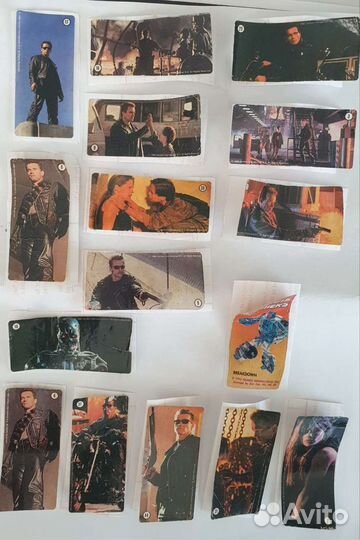 Вкладыш обёртка от жвачки 90х