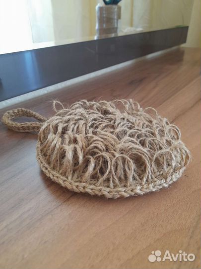 Мочалка из джута