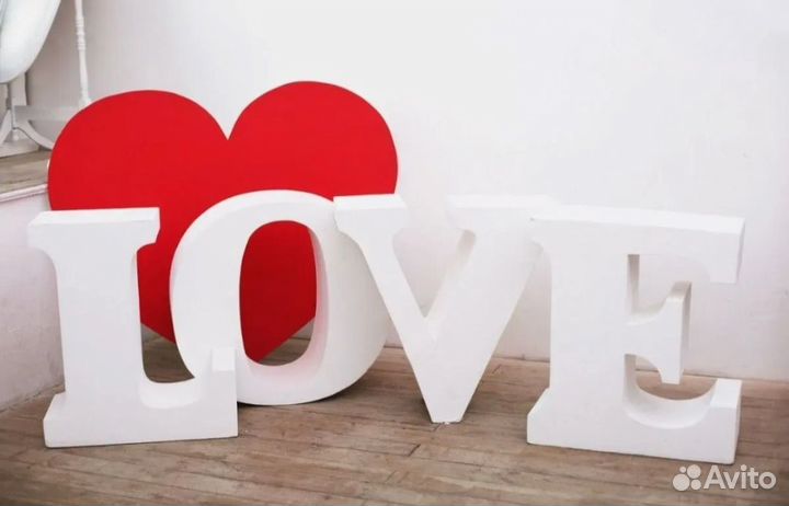 Объемные надписи, логотипы, буквы