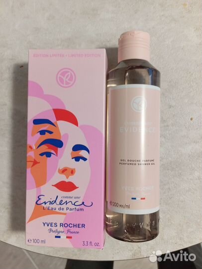 Новая парфюм вода Evidence Эвиденс 100 мл и гель