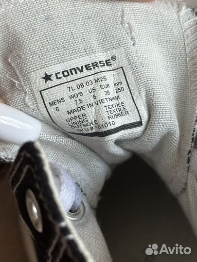 Кеды converse женские 39 оригинал