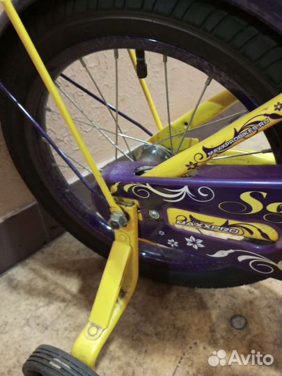 Детский велосипед бу 16