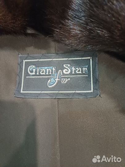 Шуба норковая с капюшоном 46 48 размер