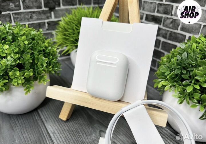 Airpods 2 premium lux новые