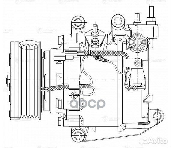 Компрессор кондиц. для а/м Honda CR-V (06) 2 L