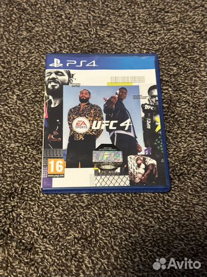 UFC4 ps диск