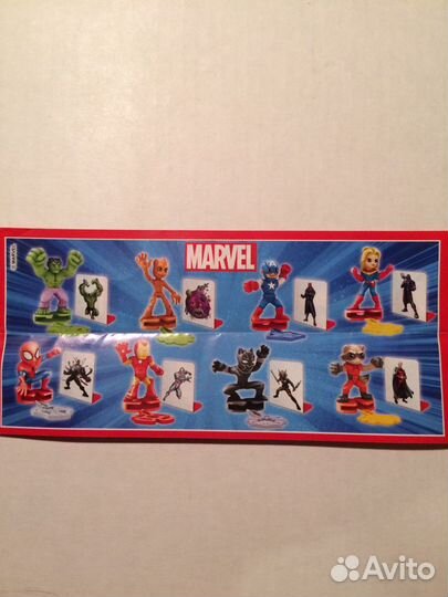 Киндер марвел 2021