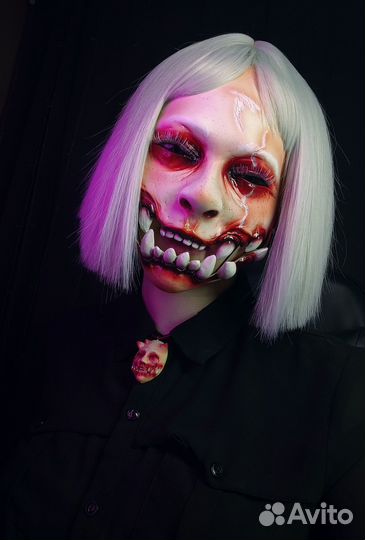 Маска Демона. Карнавальный костюм для Хеллоуина