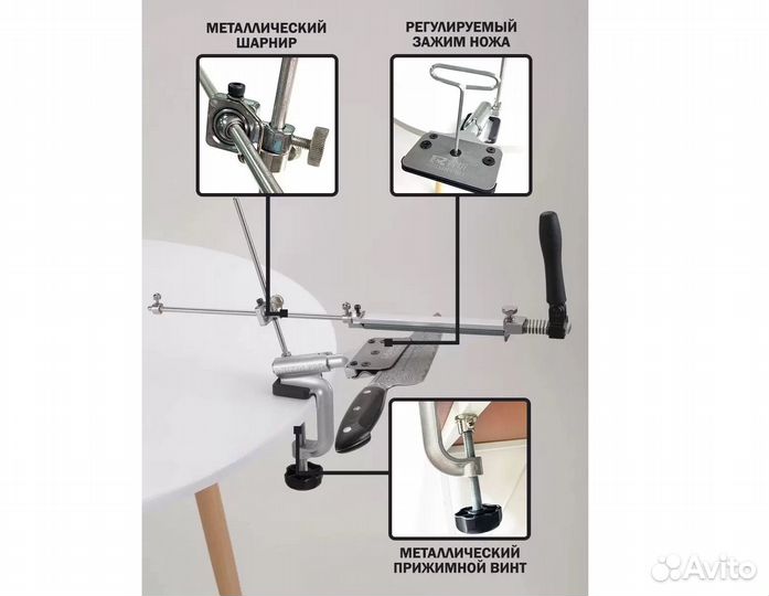 Точилка для ножей ножеточка ruixin PRO RX-008