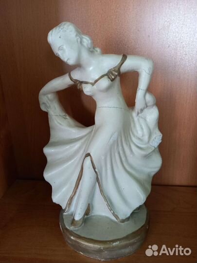 Статуэтка из гипса СССР