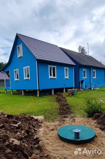 Септик для дома. Без откачки