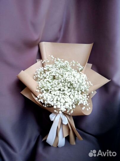 Букет из гипсофилы