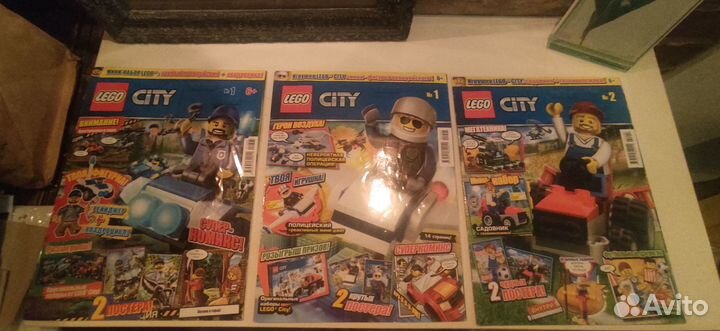 Lego- city журналы и Lego-каталоги