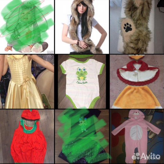 Косюмы новый год. Возраст разный )