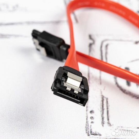 Кабель SATA ExeGate EX-CC-sata-data-L