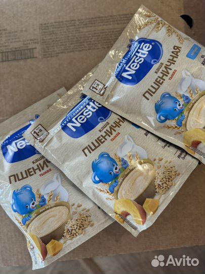 Молочные каши нестле