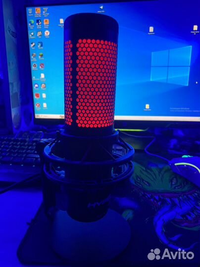 Микрофон hyperx quadcast