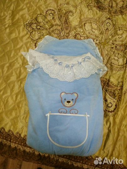 Конверт на выписку для мальчика