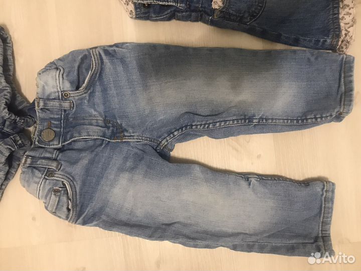Джинсы, шорты,12м carters