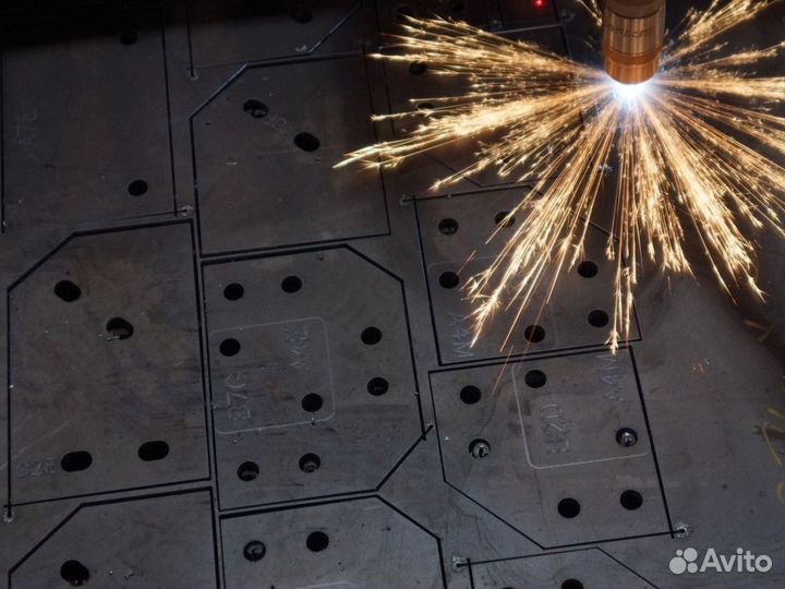 Услуги плазменной резки, рубка гильотиной