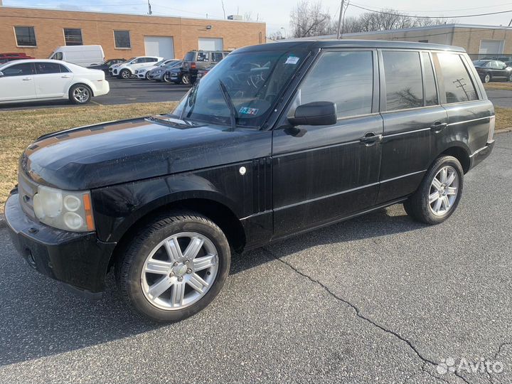 Накладка декоративная (жабо, дождевик) land rover