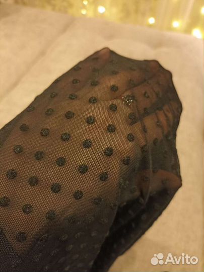 Блуза прозрачная стрейч