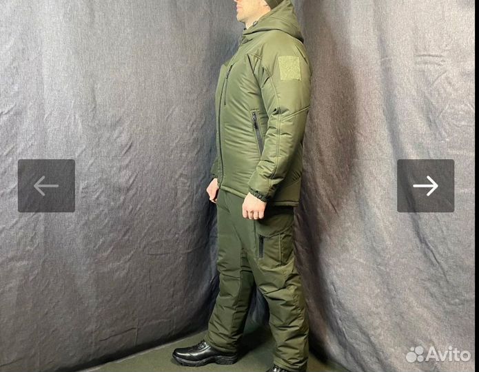 Зимний костюм горка H&T софт шел олива