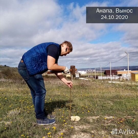 Кадастровый инженер, Межевание, Вынос, геодезист