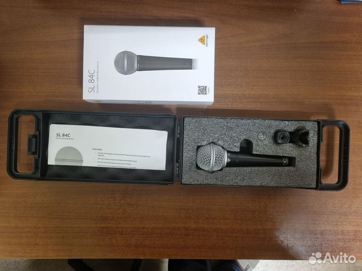 Микрофон Behringer SL 84C новый с комплектом