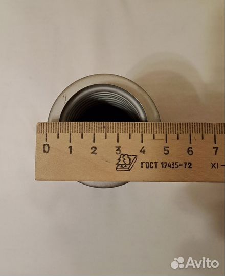 Сильфон однослойный из нержавеющей стали