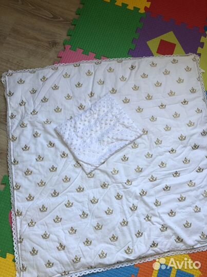 Конверт одеяло на выписку осень-зима