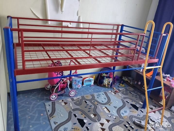 Детская кровать от 3 лет с бортиками