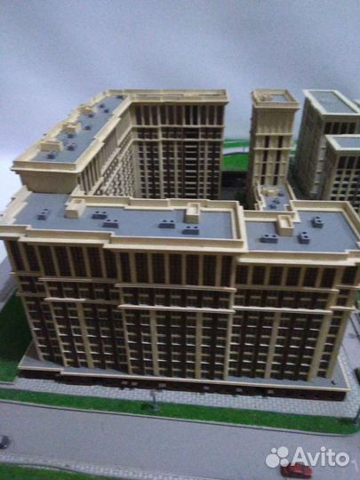 Макет домов ул.Бухвостова Москва