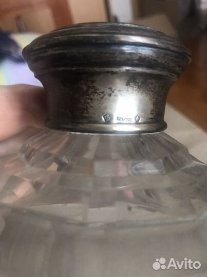 Хрустальный графин антикварный