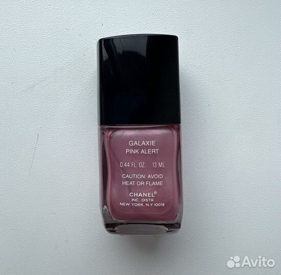 Chanel лак для ногтей galaxie pink alert
