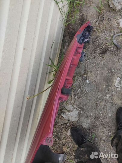 Крыло переднее левое ситроен С4 красное