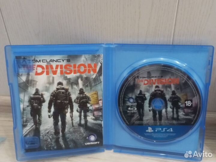 Диски на ps4 (division 1-2)