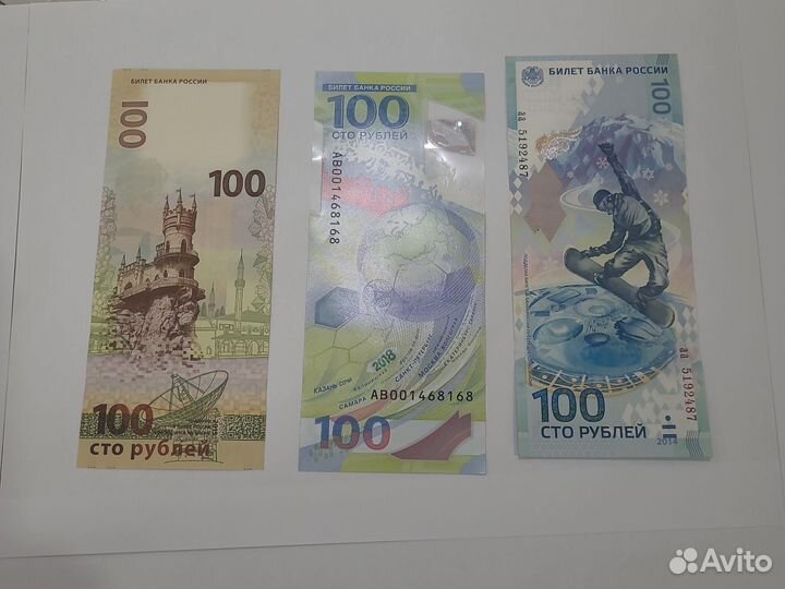 Банкноты россии
