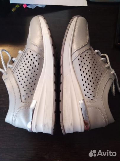 Летние перфорированные женские полуботинки 37