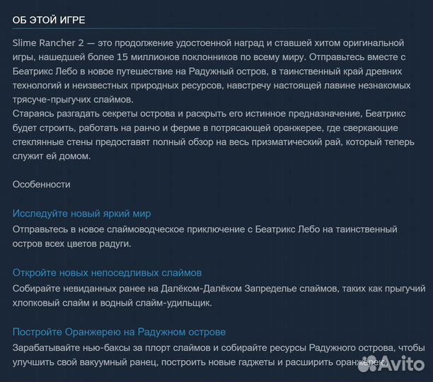 Slime Rancher 2 / Слайм Ранчер 2 (Steam)