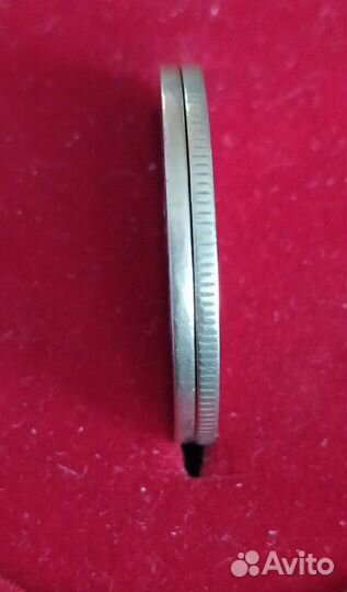 5 копеек 1961 г. без гурта, гладкая. Брак